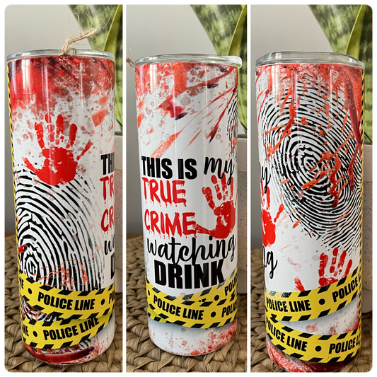 True Crime - Sublimation Tumbler