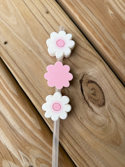 Daisy - 3d Straw Topper