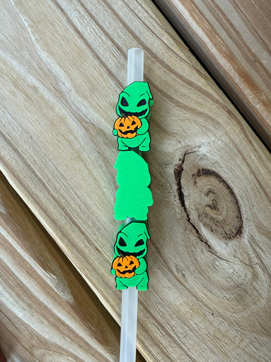 Boogie w/Pumpkin - 3d Straw Topper