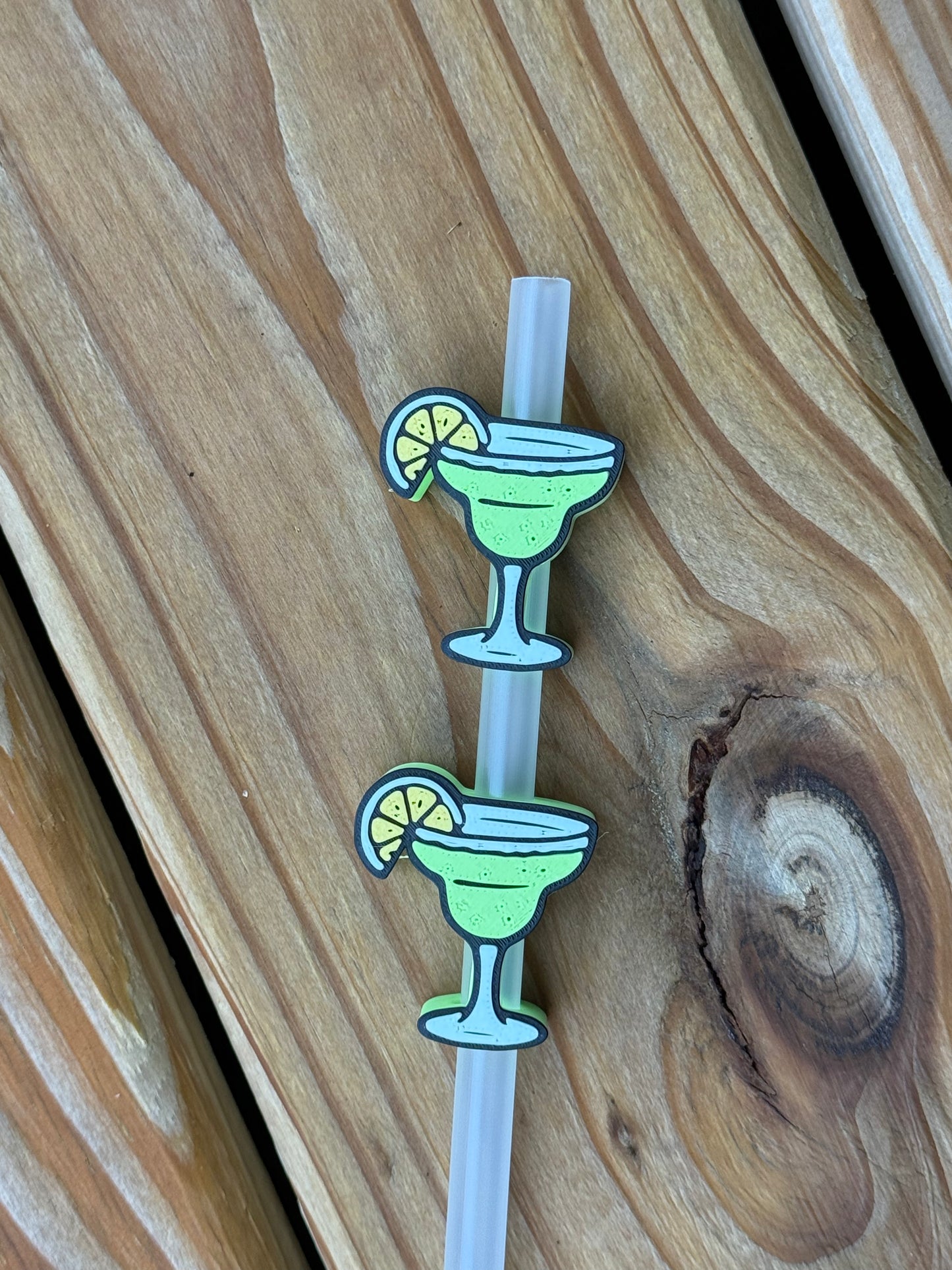 Margarita - 3d Straw Topper