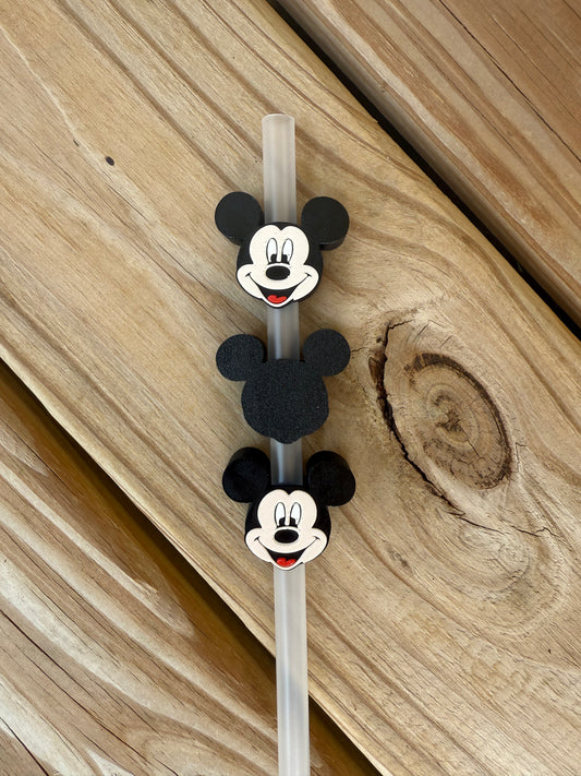 Mouse - 3d Straw Topper