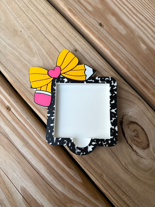 Teacher - Post It Note Holder