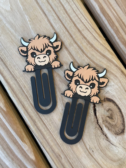 3d Printed - Paperclip Bookmark