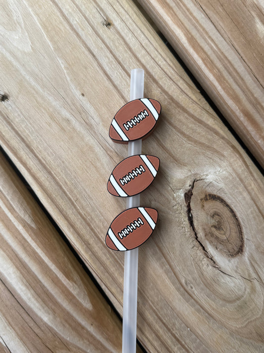 Football - 3d Straw Topper