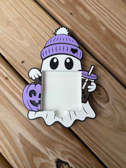 Coffee Ghost - Post It Note Holder