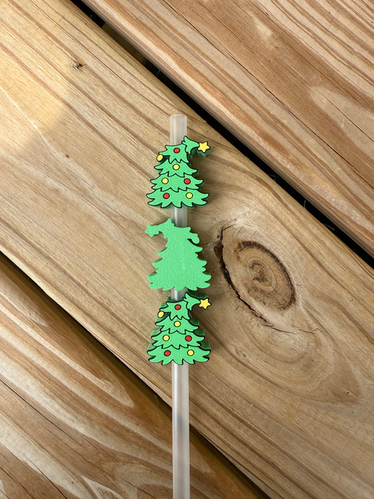 Who Tree - 3d Straw Topper