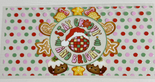 Winter (Christmas Groovy & Bright) - Wrap