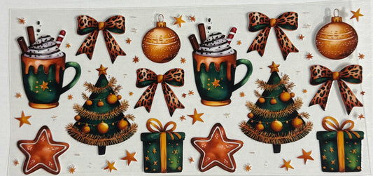 Winter (Green & Gold Christmas) - Wrap
