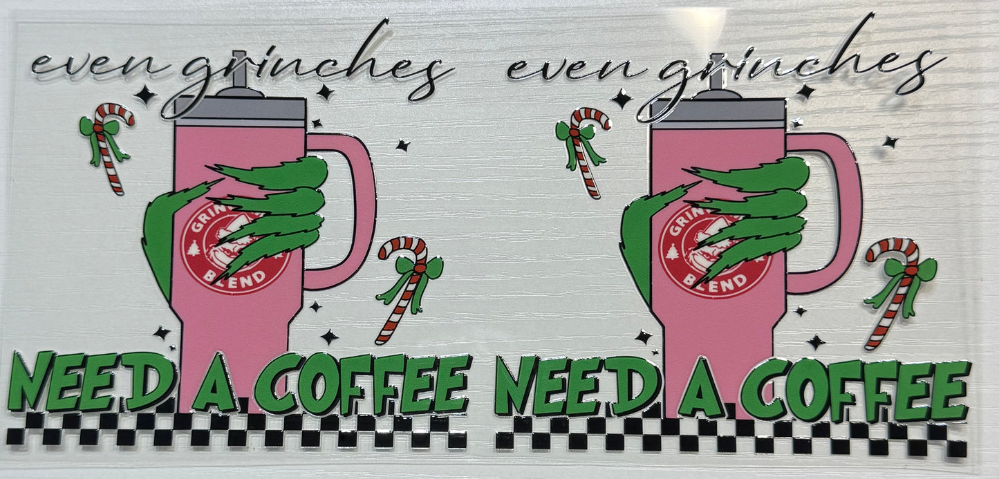 Winter (Grinches Need Coffee ) - Wrap