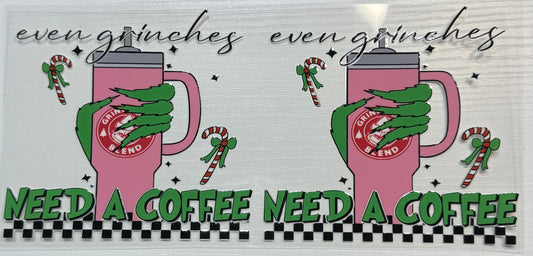Winter (Grinches Need Coffee ) - Wrap