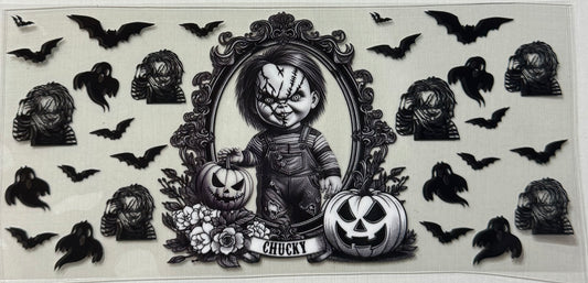 Spooky (Chucky Black & White) - Wrap