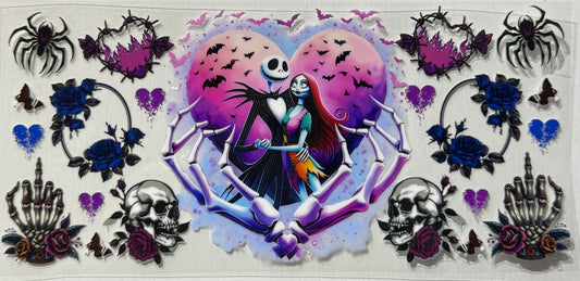 Spooky (Jack & Sally Heart) - Wrap