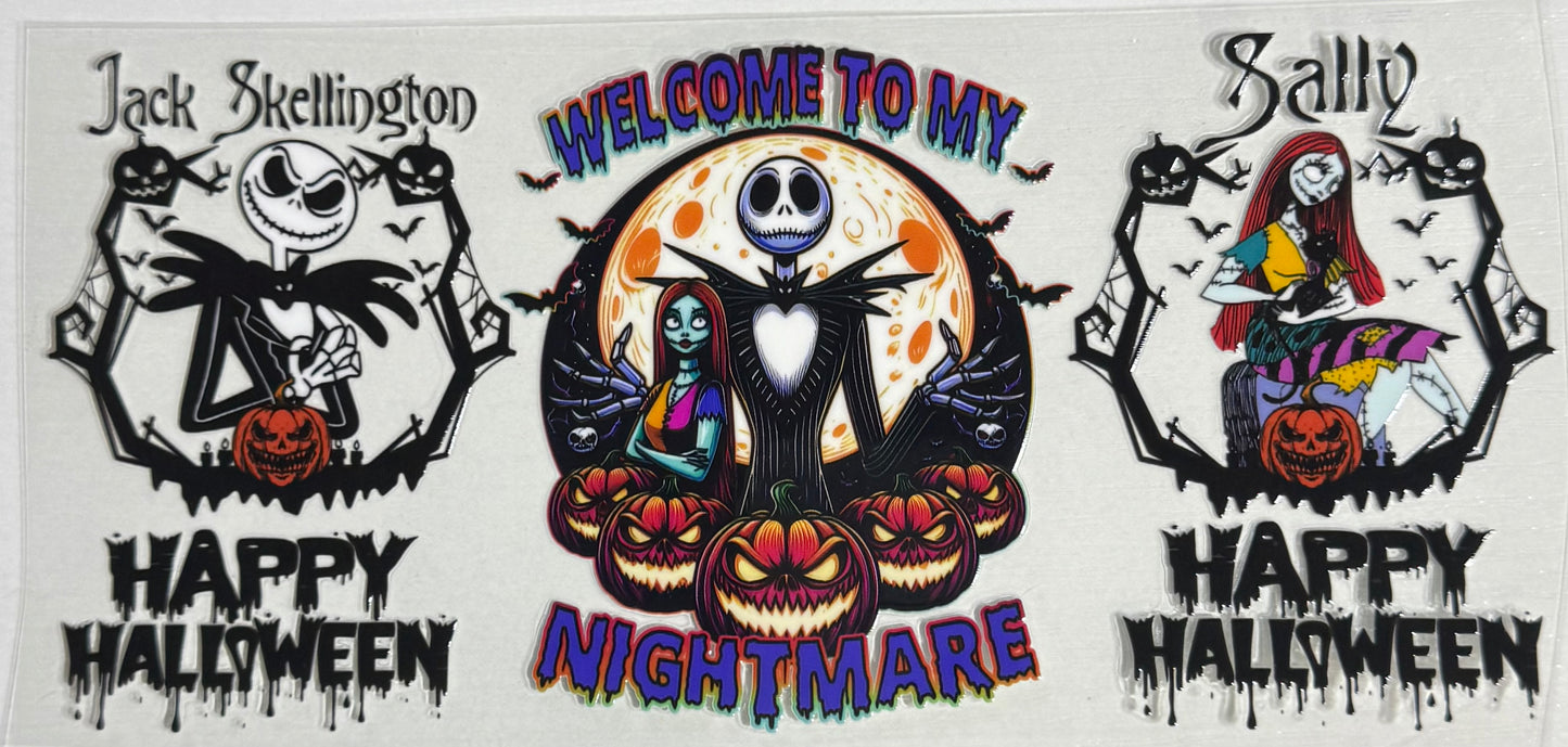 Spooky (Jack & Sally Nightmare) - Wrap