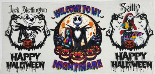 Spooky (Jack & Sally Nightmare) - Wrap