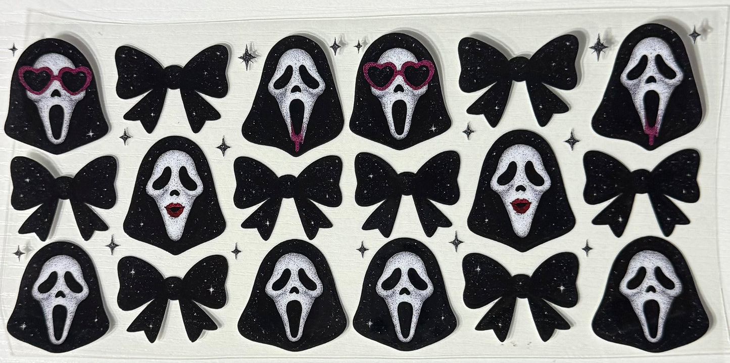 Spooky (Scream Faces w/Red) - Wrap