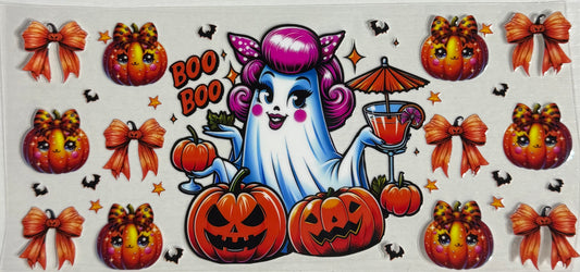 Spooky (Boo Boo/Orange) - Wrap