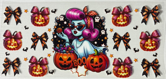 Spooky (BooBoo w/Pink Hair) - Wrap