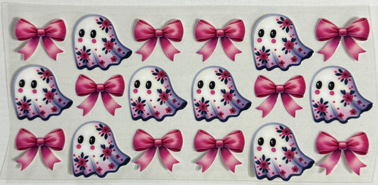 Spooky (Floral Ghost 2 -No Outline) - Wrap