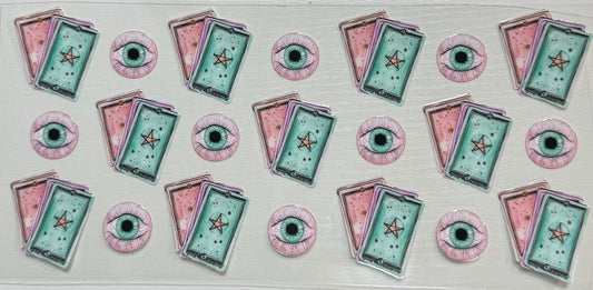 Spooky (Pink & Green Tarot) - Wrap