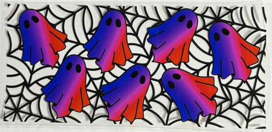 Spooky (Ghost Purple to Red) - Wrap