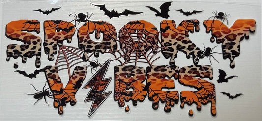 Spooky (Spooky Vibes/Leopard Print) - Wrap