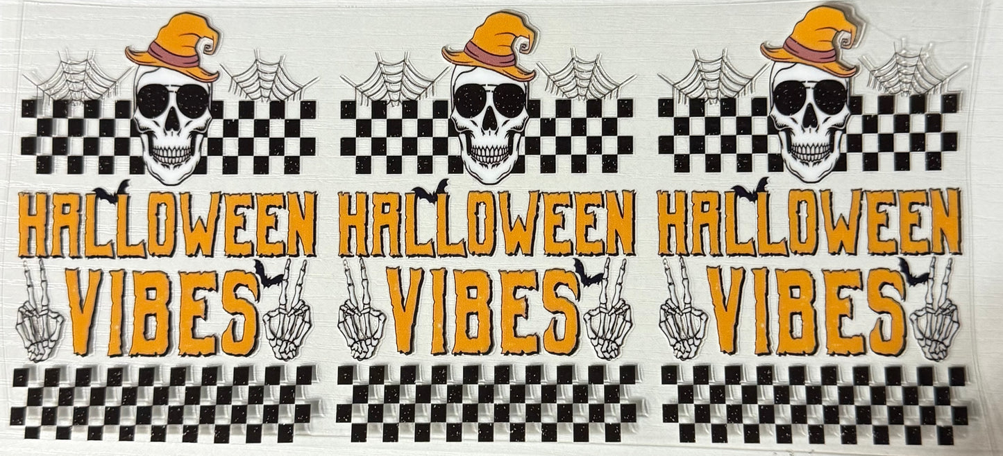 Spooky (Halloween Vibes Checker) - Wrap