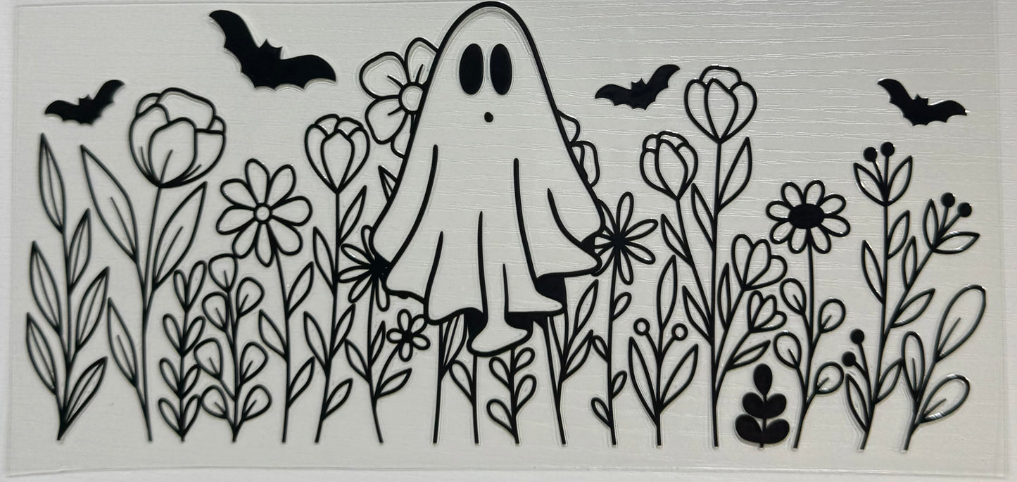 Spooky (Ghost Outline) - Wrap