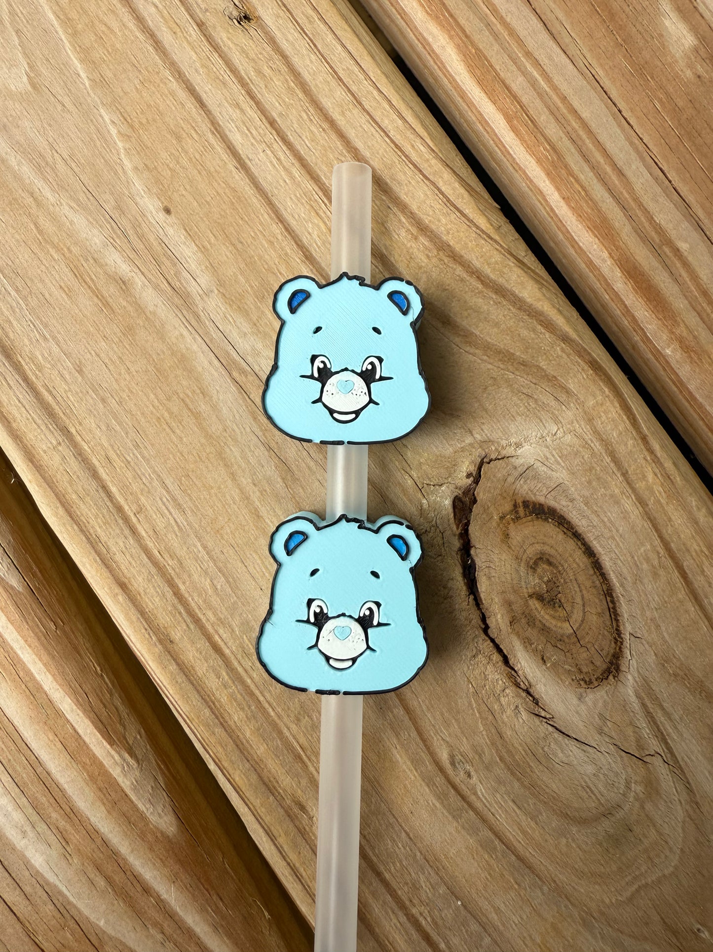 Bears that Care - 3d Straw Topper