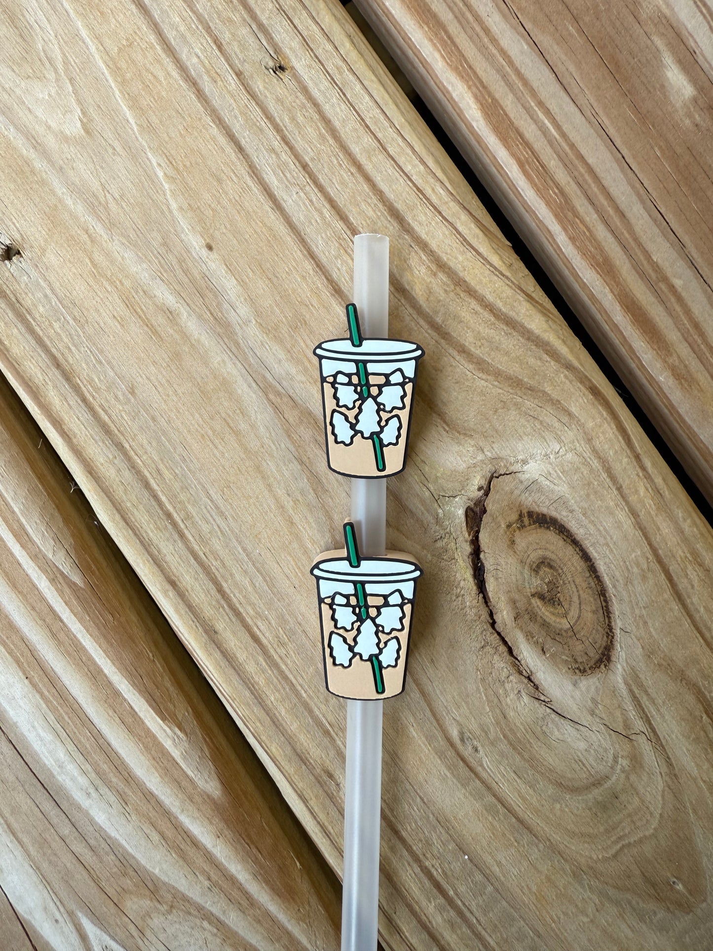 Christmas Coffee - 3d Straw Topper