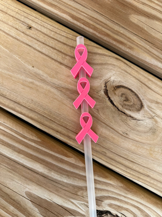 Awareness Ribbons - 3d Straw Topper