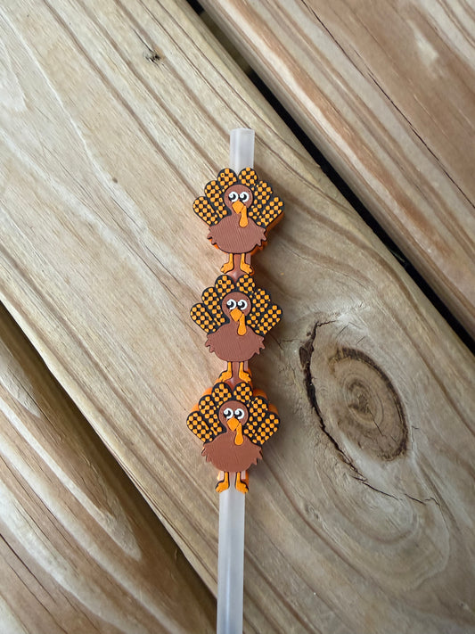 Turkey - 3d Straw Topper