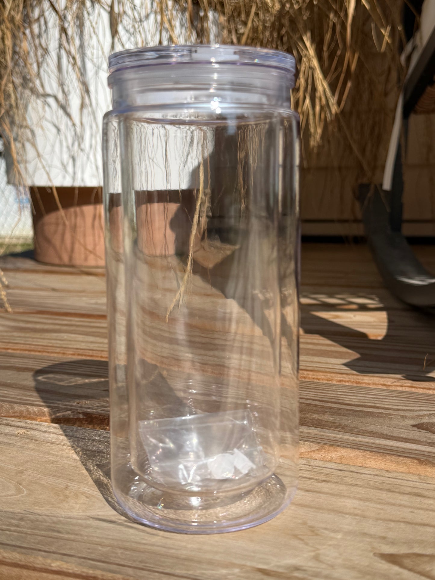 20oz Acrylic Snow Globe w/ Clear Lid - Wholesale