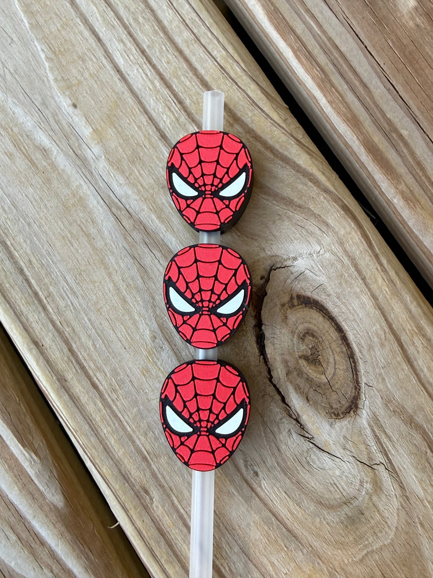 Spidey Guy - 3d Straw Topper