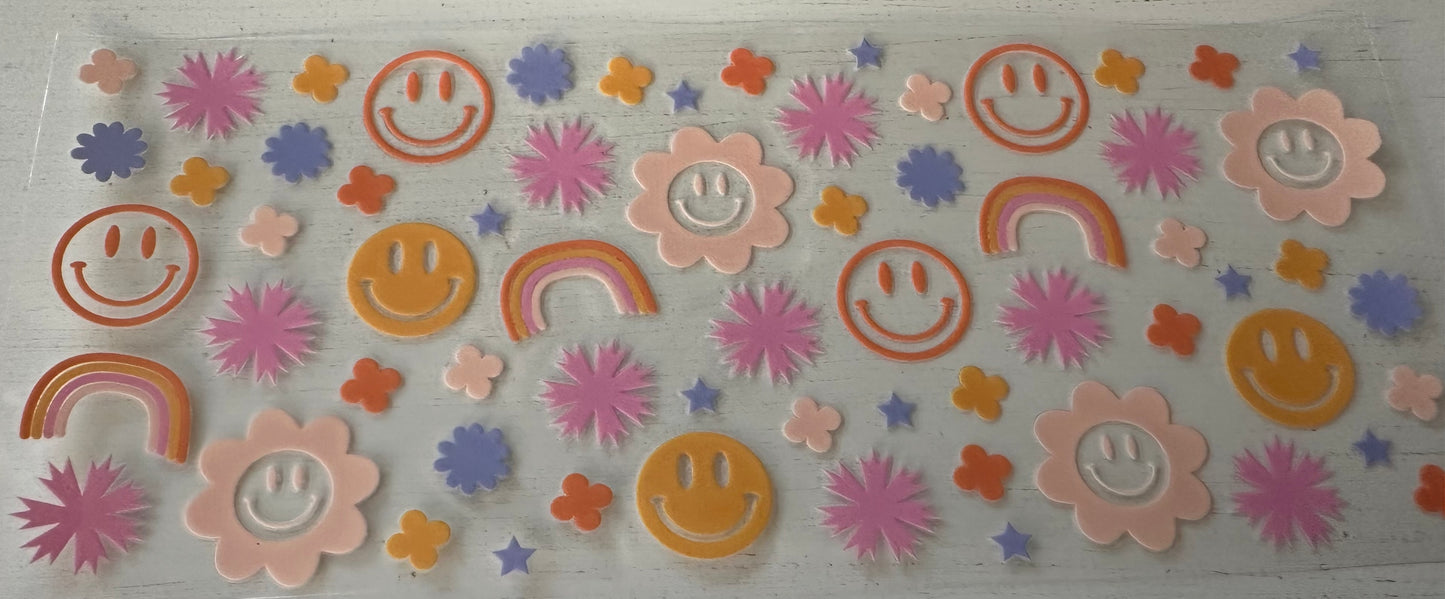 Smile (Pastel Floral) - Wrap