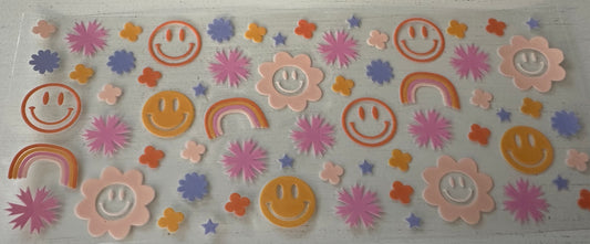 Smile (Pastel Floral) - Wrap