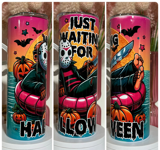 Waiting for Halloween - Tumbler