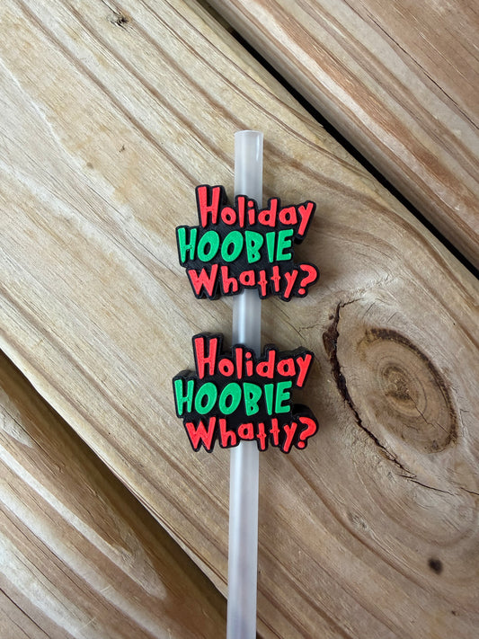 Holidy Hoobie Whatty? - 3d Straw Topper