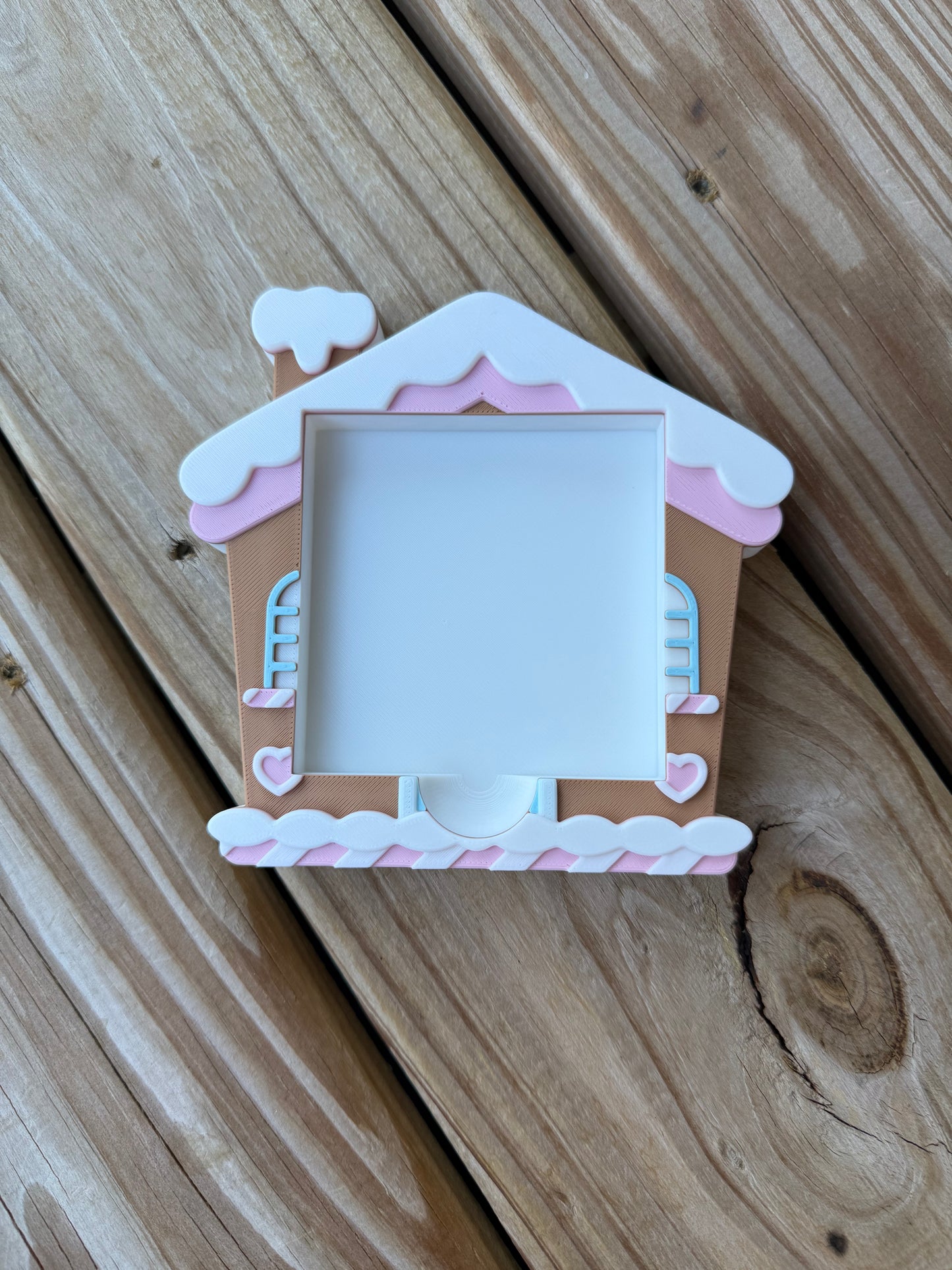 Gingerbread House - Post It Note Holder