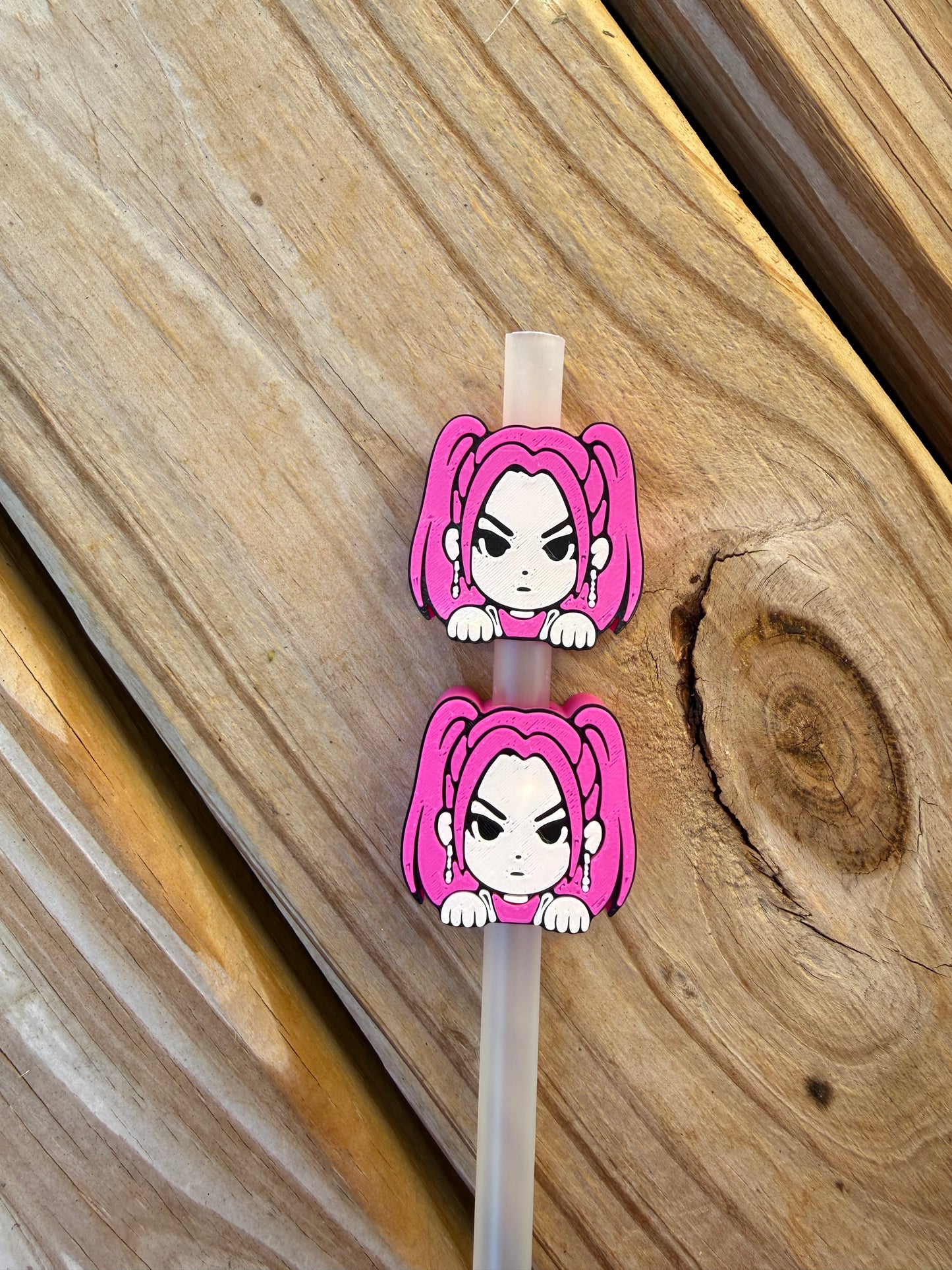 Pop Girls - 3d Straw Topper