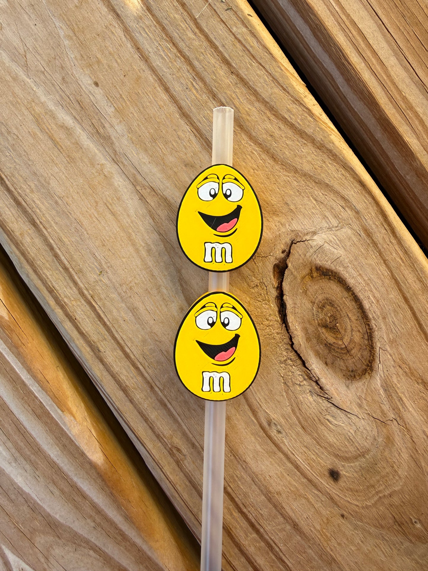 Candy Ms - 3d Straw Topper