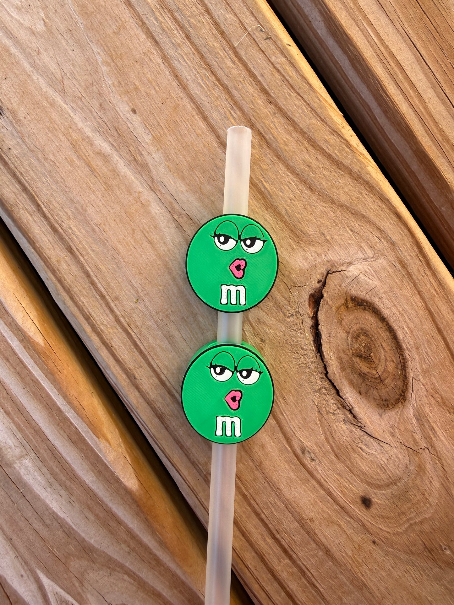 Candy Ms - 3d Straw Topper