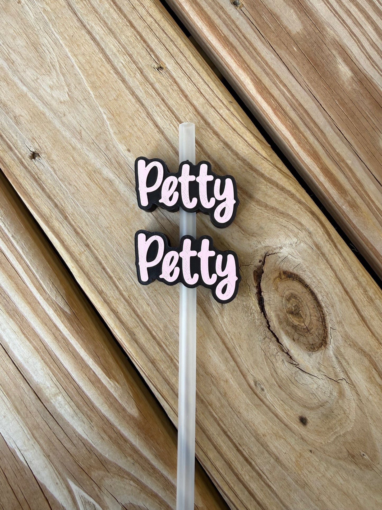 Petty - 3d Straw Topper