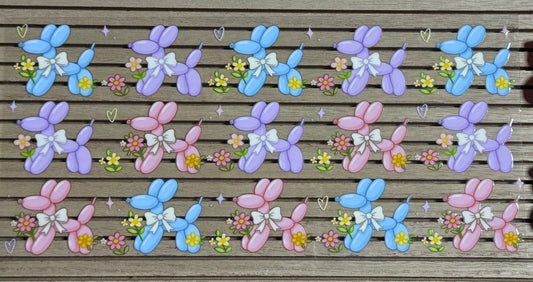 Balloon Dog w/Daisy  - Wrap