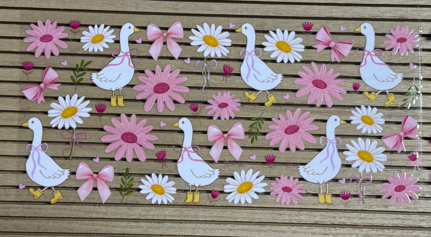 Geese and Daisies - Wrap