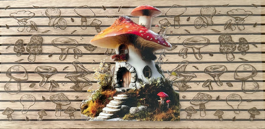 Mushroom House- Wrap
