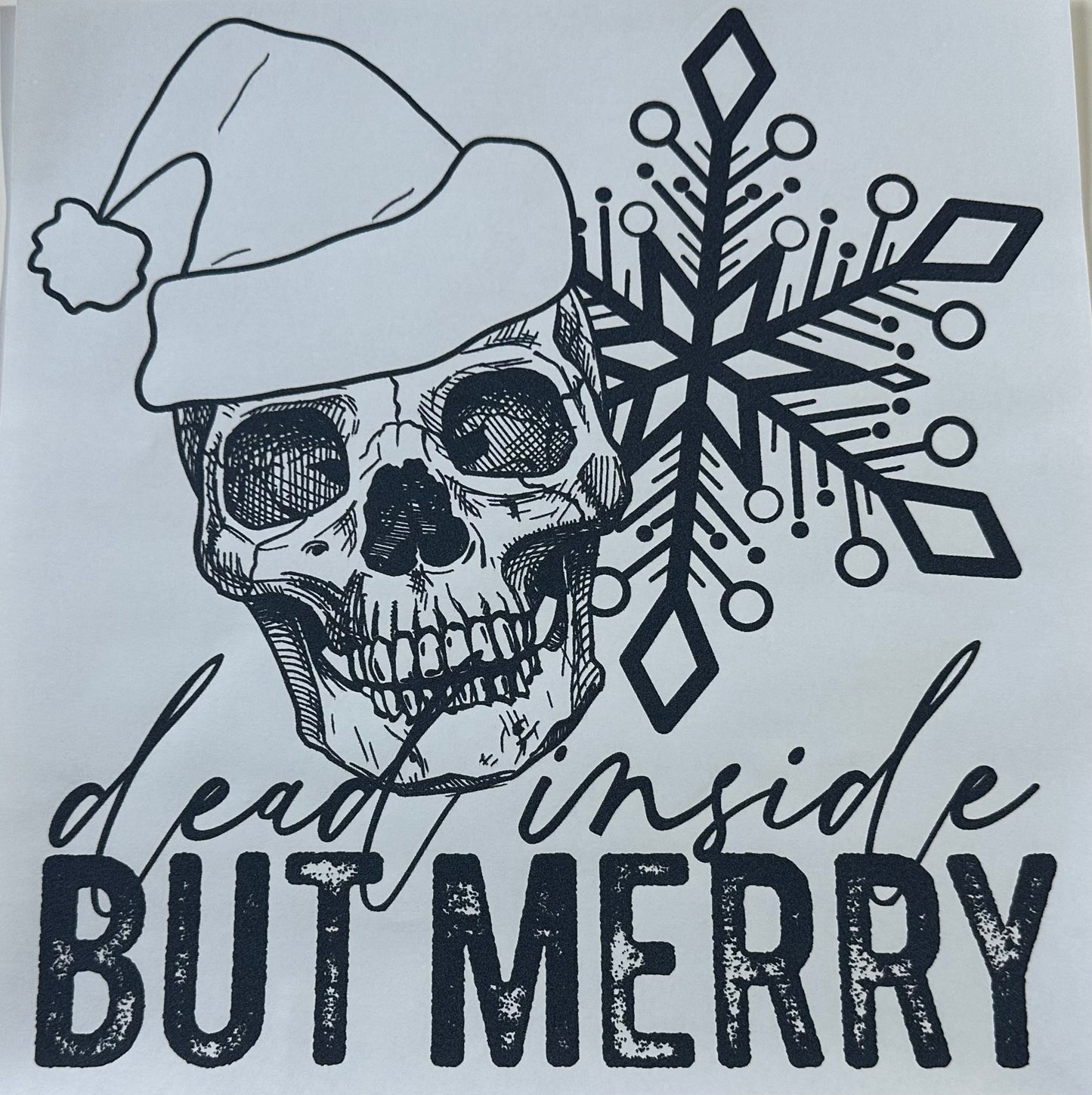 Winter/Holiday/Christmas - Full/Single Color Print