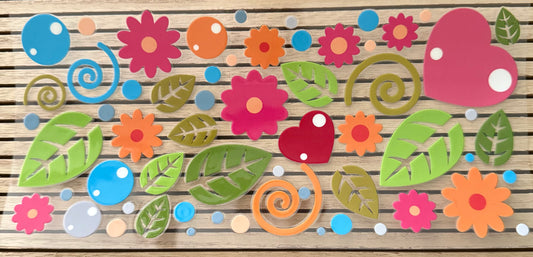 Colorful Floral - Wrap