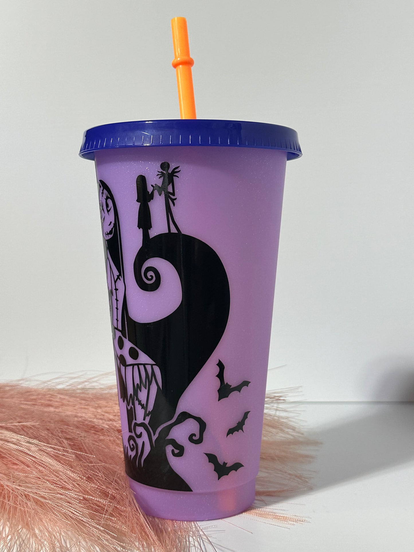 24 oz- Cold Cup- Jack & Sally