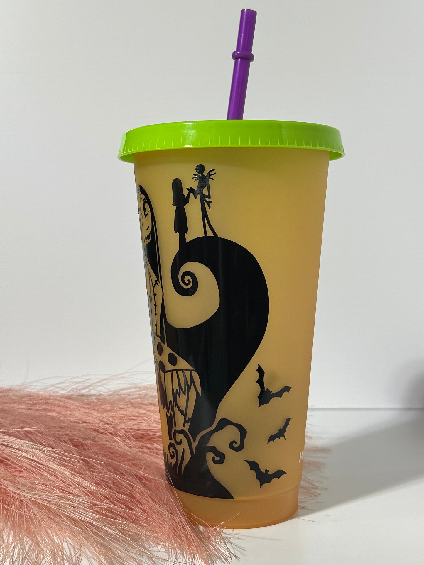 24 oz- Cold Cup- Jack & Sally