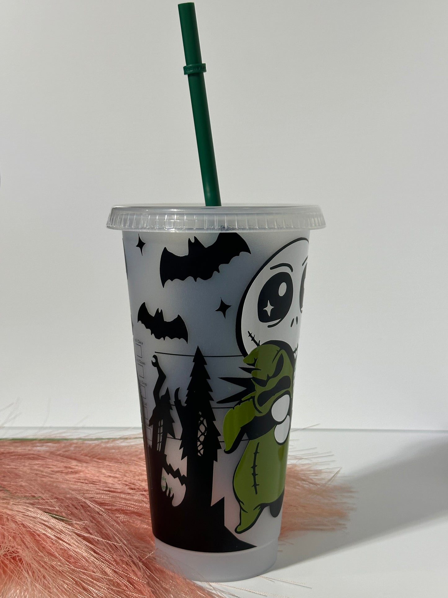 24 oz- Cold Cup- Jack & Sally /Layered